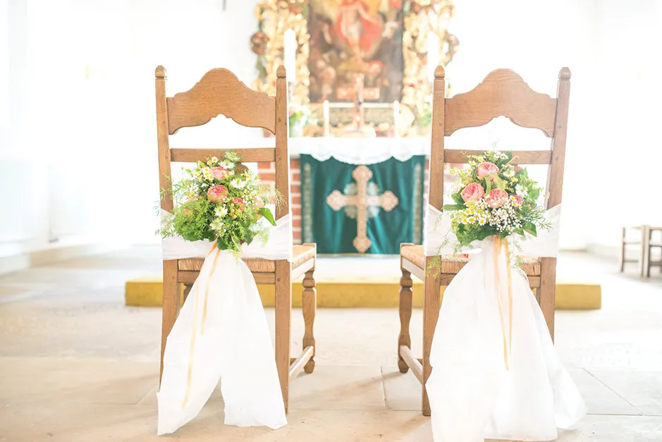 Sudeck Blumen & Gestaltung - Kirchliche Hochzeitsdekoration