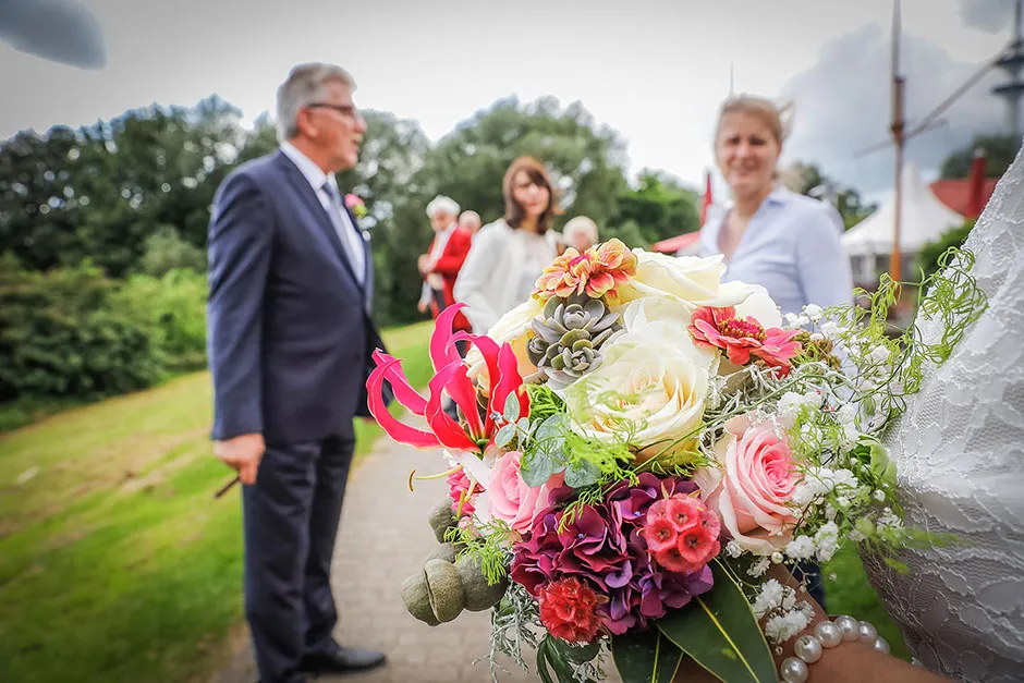 Sudeck Blumen & Gestaltung - Hochzeitsblumenstrauß