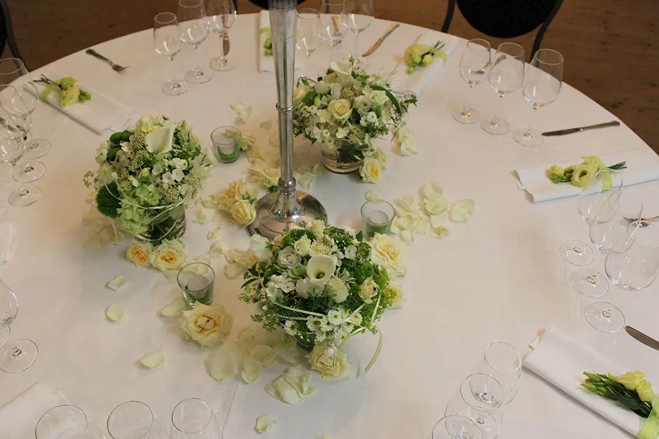 Sudeck Blumen & Gestaltung - Tischblumenschmuck