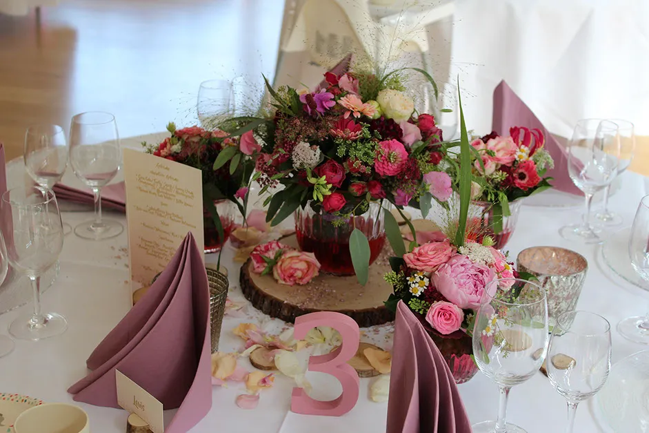 Sudeck Blumen & Gestaltung - Tischblumenschmuck