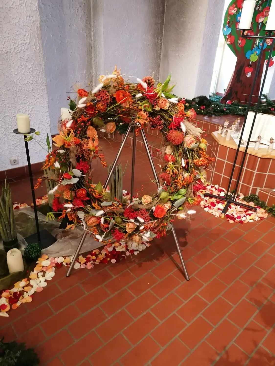 Sudeck Blumen & Gestaltung - Hochzeitsblumen Kranz