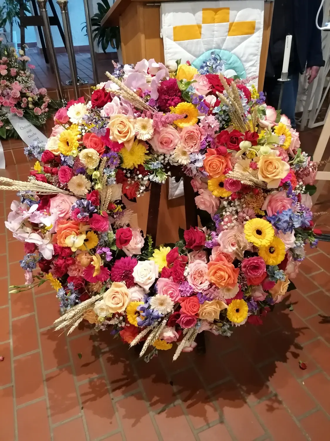 Sudeck Blumen & Gestaltung - Hochzeitsblumen Kranz