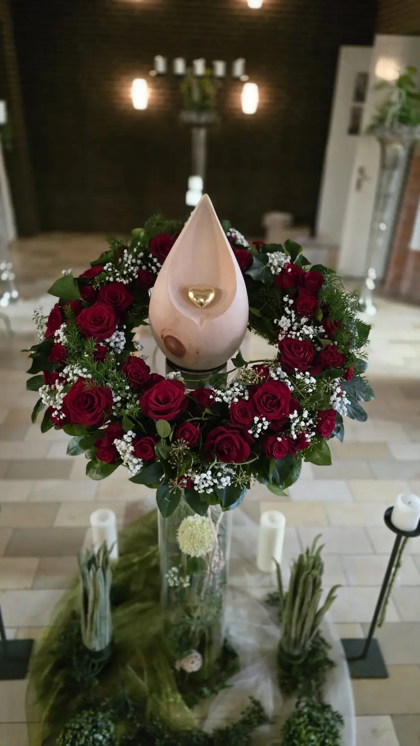 Sudeck Blumen & Gestaltung - Hochzeitsblumen Kranz